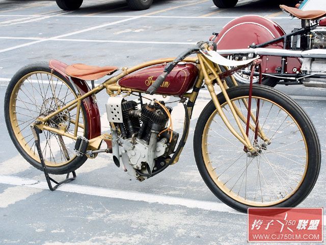 0601_hrbp_20_z vintage_motorcycle_rally_el_camino gold_and_red_indian_bike.jpg